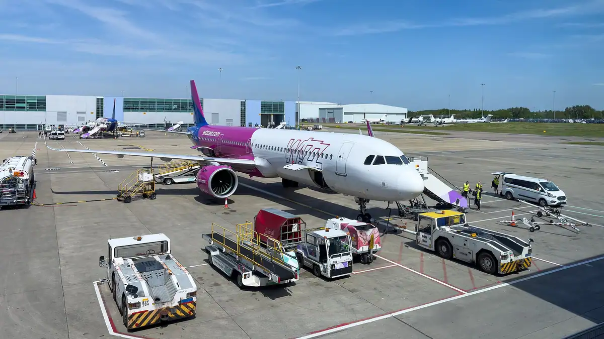 ვიზიარის (Wizz Air) Airbus A321neo თვითმფრინავი